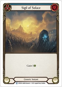 Sigil of Solace (Blue) - History Pack Vol 1 - NM