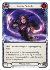 Aether Spindle (Blue) - History Pack Vol 1 - NM