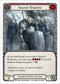 Staunch Response (Red) - History Pack Vol 1 - NM