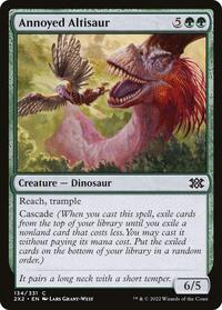 Annoyed Altisaur - Double Masters 2022 - NM