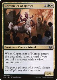 Chronicler of Heroes - Double Masters 2022 - NM