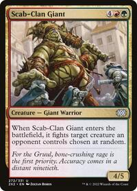 Scab-Clan Giant - Double Masters 2022 - NM
