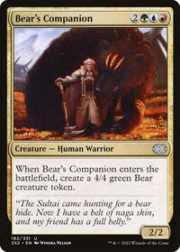 Bear's Companion - Double Masters 2022 - NM