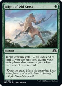 Might of Old Krosa - Double Masters 2022 - NM