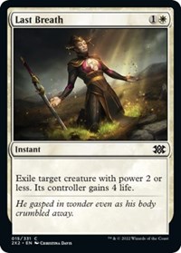 Last Breath - Double Masters 2022 - NM