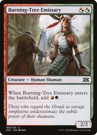Burning-Tree Emissary - Double Masters 2022 - NM