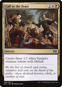 Call to the Feast - Double Masters 2022 - NM