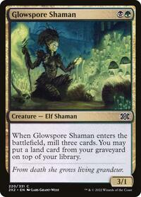 Glowspore Shaman - Double Masters 2022 - NM