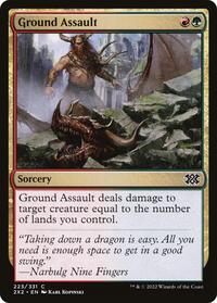 Ground Assault - Double Masters 2022 - NM