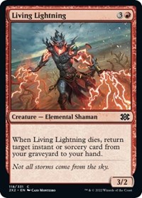 Living Lightning - Double Masters 2022 - NM