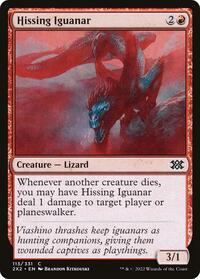 Hissing Iguanar - Double Masters 2022 - NM