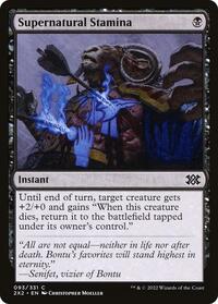 Supernatural Stamina - Double Masters 2022 - NM