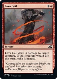 Lava Coil - Double Masters 2022 - NM