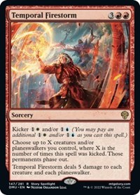 Temporal Firestorm – Dominaria United – NM
