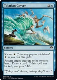 Tolarian Geyser – Dominaria United – NM