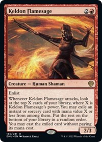Keldon Flamesage - Dominaria United - NM