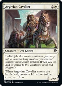 Argivian Cavalier - Dominaria United - NM