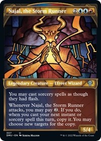 Najal, the Storm Runner (Showcase) - Dominaria United - NM