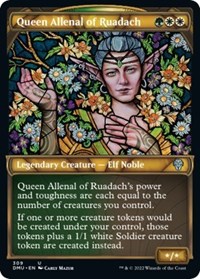 Queen Allenal of Ruadach (Showcase) - Dominaria United - NM