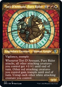 Tori D’Avenant, Fury Rider (Showcase) – Dominaria United – NM
