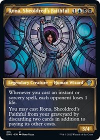 Rona, Sheoldred's Faithful (Showcase) - Dominaria United - NM