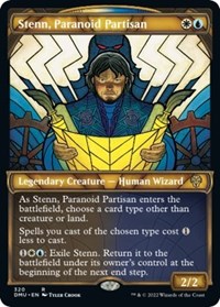 Stenn, Paranoid Partisan (Showcase) - Dominaria United - NM