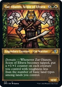 Zar Ojanen, Scion of Efrava (Showcase) - Dominaria United - NM