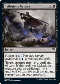 Tribute to Urborg – Dominaria United – NM