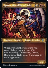 Garna, Bloodfist of Keld (Showcase) - Dominaria United - NM