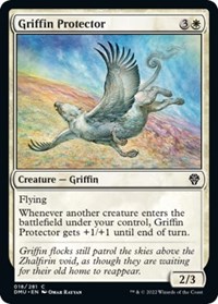 Griffin Protector - Dominaria United - NM