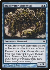Brackwater Elemental - Conflux - NM
