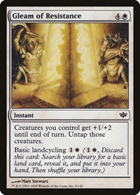 Gleam of Resistance - Conflux - NM