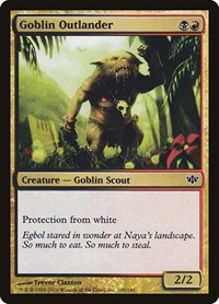 Goblin Outlander - Conflux - NM