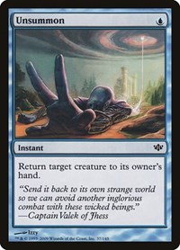 Unsummon - Conflux - NM