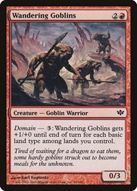Wandering Goblins - Conflux - NM