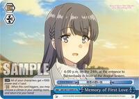 Memory of First Love - Rascal Does Not Dream of a Dreaming Girl - NM