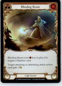 Blinding Beam (Red) - Monarch - MON084 - Rainbow Foil Unl NM