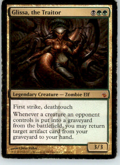 Glissa, the Traitor - Mirrodin Besieged - 96 - Normal HP