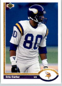 Cris Carter - 1991 Upper Deck - #56 - Football