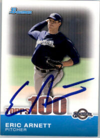 Eric Arnett - 2010 Bowman - #TP67 - AUTO Topps 100 Prospects Baseball
