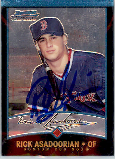 Rick Asadoorian - 2001 Bowman Chrome - #209 - AUTO Baseball