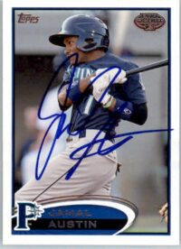 Jamal Austin - 2012 Topps Pro Debut - #193 - AUTO Baseball
