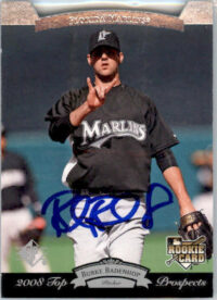 Burke Badenhop - 2008 Upper Deck Timeline - #183 - RC,AUTO Baseball