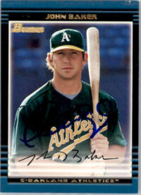 John Baker - 2002 Bowman Draft Picks & Prospects - #BDP81 - 2.99 Chrome Baseball