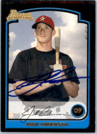 Josh Anderson - 2003 Bowman Draft Picks & Prospects - #BDP68 - RC,AUTO Baseball