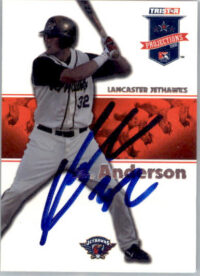 Lars Anderson - 2008 TriStar PROjections - #18 - AUTO Baseball
