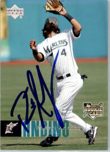 Robert Andino - 2006 Upper Deck - #297 - RC,AUTO Baseball
