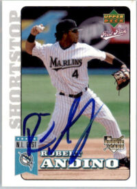 Robert Andino - 2006 Upper Deck First Pitch - #80 - RC,AUTO Baseball