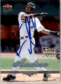 Robert Andino - 2006 Ultra - #184 - RC,AUTO Baseball