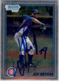 Jeff Antigua - 2010 Bowman - #BCP13 - AUTO Chrome Prospects Baseball